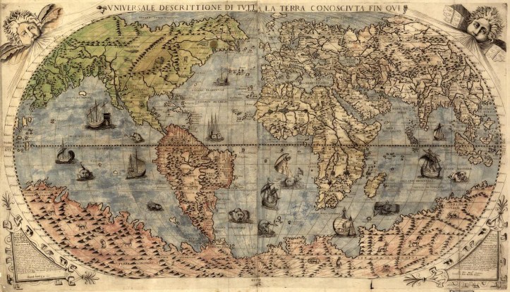 1565 Forlani - Universale Descrittione Di Tutta la Terra Consciuta Fin Oui 2
