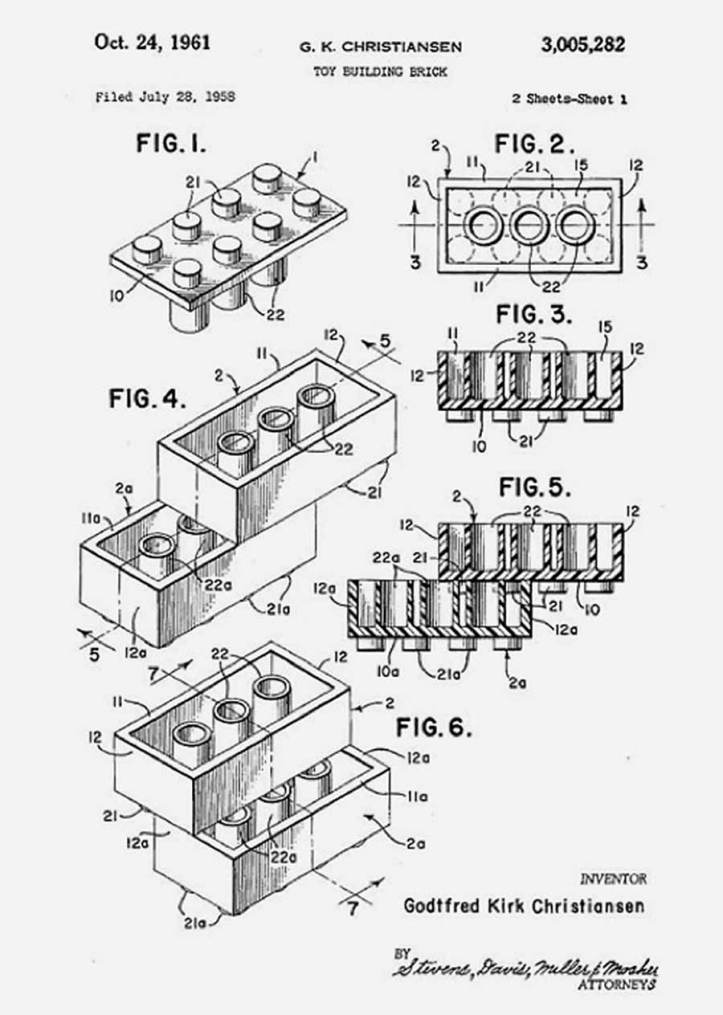 original-patent-for-the-lego-brick-by-Ole-Kirk-Christiansen